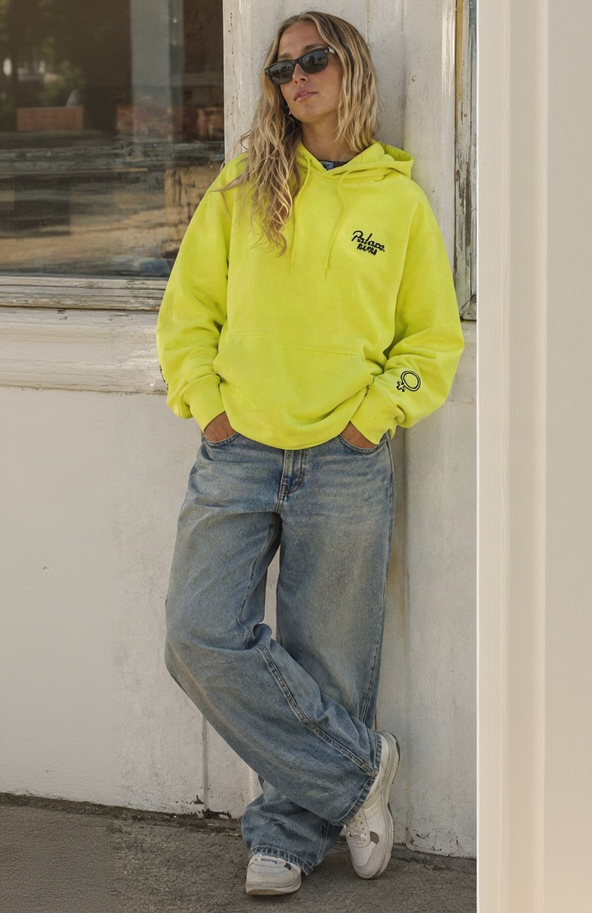 Rapha x Palace Neon Hoodie