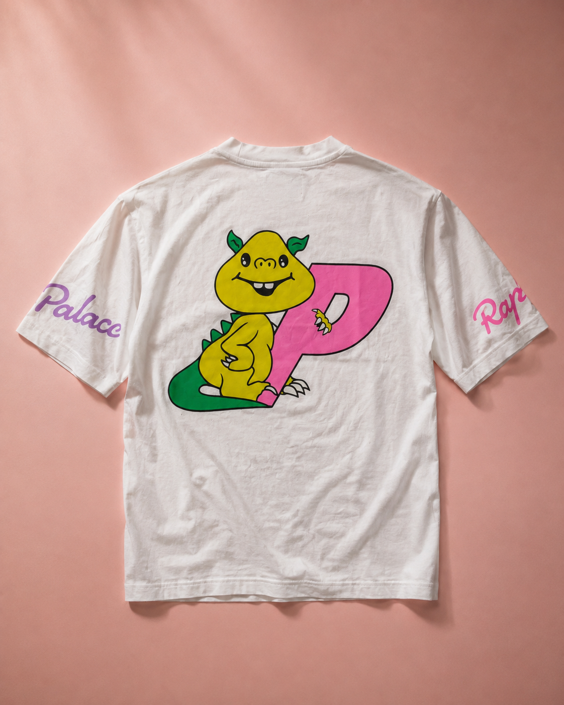 Palace x Rapha White Tee