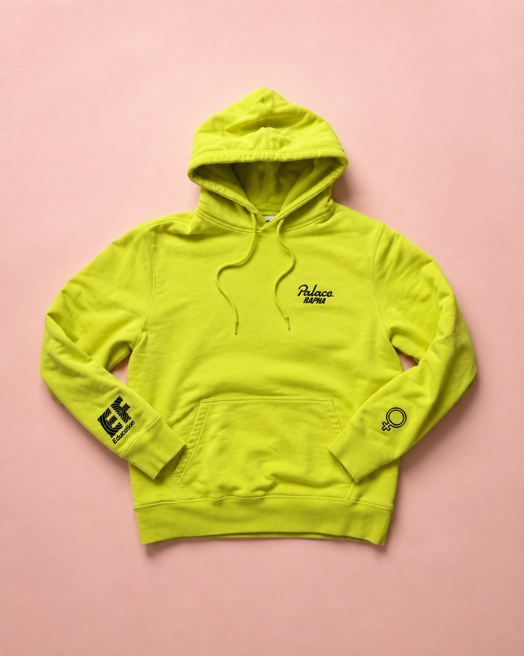 Rapha x Palace Neon Hoodie