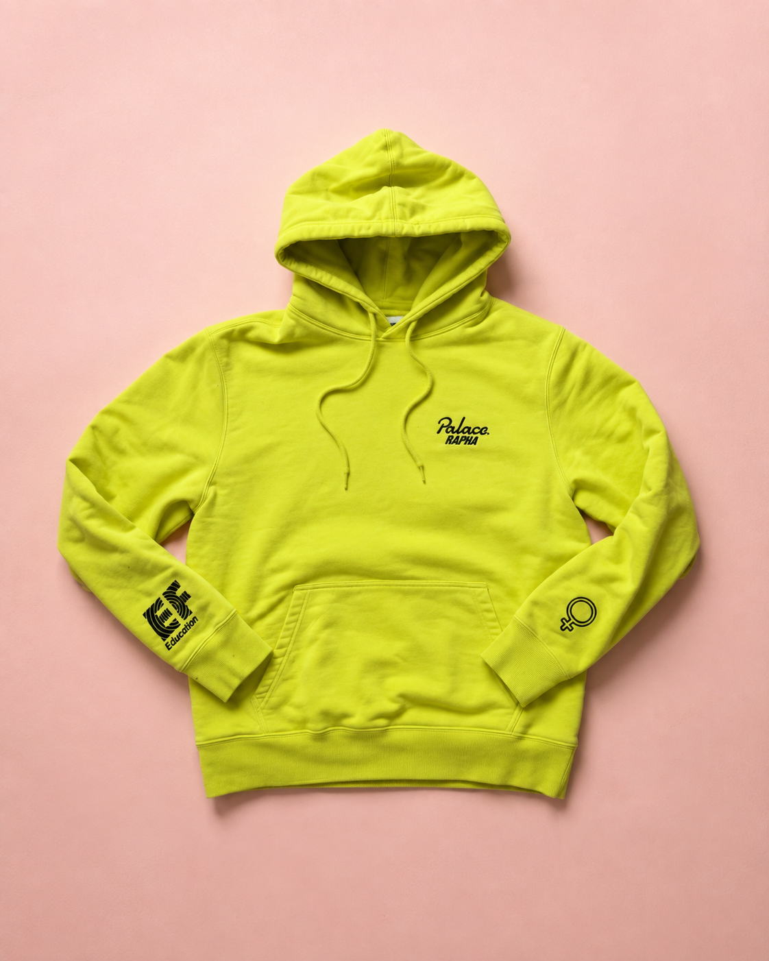Rapha x Palace Neon Hoodie
