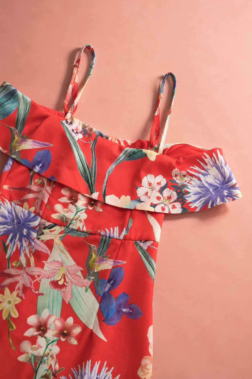 Lipsy London Red Floral