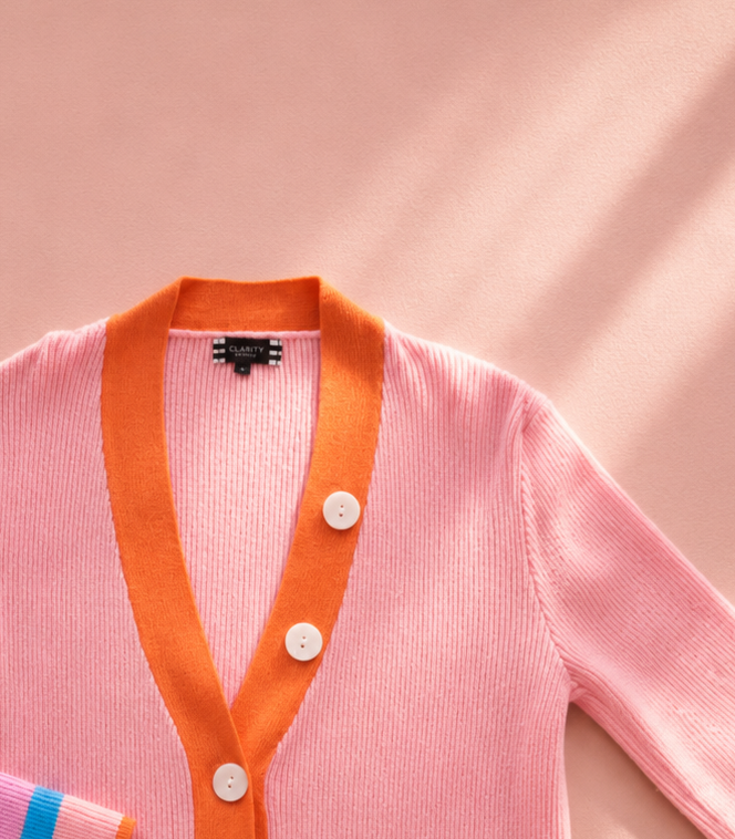 Pink knit